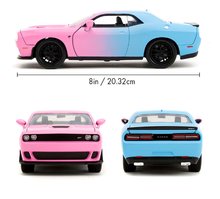 Modelle - Spielzeugauto Dodge Challenger 2015 Pink Slips Jada Metall mit zu öffnenden Teilen Länge 19 cm 1:24 ab 8 Jahren_9