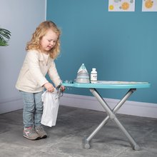 Centru de îngrijire pentru păpuși - Set căsuță pentru păpușă Large Doll's Play Center Natur D'Amour Baby Nurse Smoby și cărucior de curățenie cu maă de călcat și fier de călcat_5