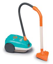Igre v gospodinjstvu - Čistilni voziček Rowenta Aqua Clean Smoby z elektronskim sesalnikom in 3 dodatki_4