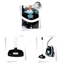 Hry na domácnost - Vysavač elektronický Vacuum Cleaner Smoby s reálným zvukem vysávání_2