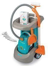 Igre v gospodinjstvu - Komplet čistilni voziček Clean Service in 9 dodatkov in likalna deska z elektronskim likalnikom Tefal_0