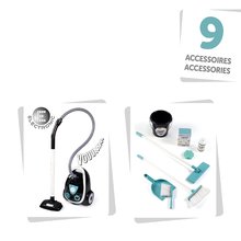 Hry na domácnosť - Set upratovací vozík s elektronickým vysávačom Cleaning Trolley Vacuum Cleaner Smoby a stôl KidTable s 2 stoličkami KidChair_15