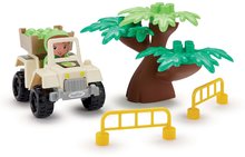 Cuburi de construit Abrick - Joc de construit cu dinozauri Dino Park Écoiffier cu figurine și vehicule de la 18 luni_1