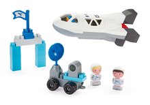 Cuburi de construit Abrick - Joc de construit navă spațială Abrick Écoiffier cu 3 figurine și mașinuță de la 18 luni_0