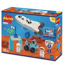 Abrick építőkockák - Építőjáték űrhajó Abrick Écoiffier 3 figurával és kisautóval 18 hó-tól_1