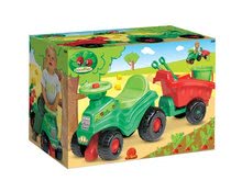 Produse vechi - Babytaxiu tractor Écoiffier cu remorcă şi set de nisip verde de la 18 luni_3