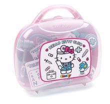 Zdravniški vozički za otroke - Zdravniški kovček Hello Kitty Smoby s 25 dodatki_0