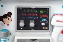 Carreli medici per bambini - Valigetta grande per il medico d'emergenza Medical Case Smoby con 12 accessori medici e schermo di controllo_0