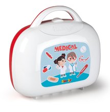Zdravniški vozički za otroke - Zdravniški kovček Vanity Doctor Smoby z ergonomskim ročajem in 15 dodatki_3