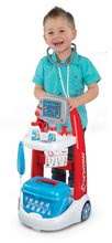 Zdravniški vozički za otroke - Komplet zdravniška ambulanta z anatomijo človeškega telesa Doctor's Office Smoby in zdravniški voziček elektronski_7