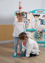 Lékařské vozíky pro děti - Set lékařská ordinace s anatomií lidského těla Doctor's Office Smoby a lékařský kufřík_11