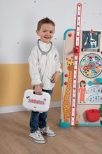 Zdravniški vozički za otroke - Komplet zdravniška ambulanta z anatomijo človeškega telesa Doctor's Office Smoby s pacienti v čakalnici_20