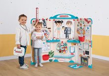 Centru de îngrijire pentru păpuși - Set căsuță pentru păpușă Large Doll's Play Center Natur D'Amour Baby Nurse Smoby și valiză medicală cu anatomia corpului uman_33