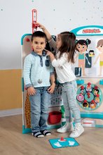 Lékařské vozíky pro děti - Lékařská ordinace s anatomií lidského těla Doctor´s Office Smoby radiologie s RTG a zrakovým testem oboustranná 65 doplňků_5