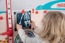 Lékařské vozíky pro děti - Lékařská ordinace s anatomií lidského těla Doctor´s Office Smoby radiologie s RTG a zrakovým testem oboustranná 65 doplňků_7