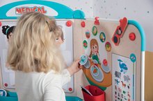 Centru de îngrijire pentru păpuși - Set căsuță pentru păpușă Large Doll's Play Center Natur D'Amour Baby Nurse Smoby și valiză medicală cu anatomia corpului uman_13