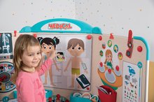 Kućice za lutke setovi - Set kućica za lutku Large Doll's Play Center Natur D'Amour Baby Nurse Smoby i medicinska ambulanta s anatomijom ljudskog tijela_31