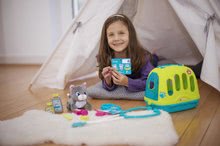 Lekárské vozíky pre deti -  NA PREKLAD - Maletín Veterinario Smoby Con un gatito de peluche con 4 sonidos y 10 accesorios para mascotas_18