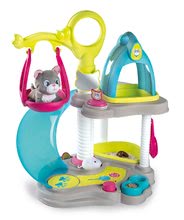 Domčeky pre bábiky sety - Set domček pre bábiku Violette Baby Nurse Large Doll's Play Center Smoby a domček pre mačičku s hojdačkou a šmykľavkou_28