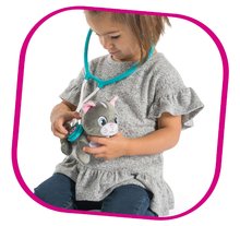 Lekárské vozíky pre deti - Zverolekárska ordinácia so zvieratkami Veterinary Center Smoby s pultom a vanička na kúpanie s 18 doplnkami_6