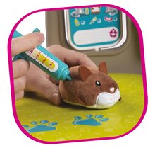Lekárské vozíky pre deti - Zverolekárska ordinácia so zvieratkami Veterinary Center Smoby s pultom a vanička na kúpanie s 18 doplnkami_8