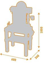 Dječja radionica za popravljanje - SMOBY 500196 Black and Decker pracovný stôl s mechanickou vrtackou+60 doplnkov, 60*34*100 cm _3