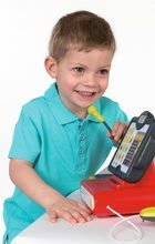 Negozi - Registratore di cassa Marchande Smoby elettronico con suono, bilancia, scanner e 25 accessori rosso_6
