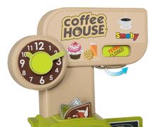 Domečky Friends House Smoby - Domeček Neo Friends House DeLuxe Smoby s Bio kavárnou a kuchyňka s jídelním koutem pod slunečníky_51