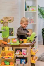 Domečky Friends House Smoby - Domeček Neo Friends House DeLuxe Smoby s Bio kavárnou a kuchyňka s jídelním koutem pod slunečníky_12