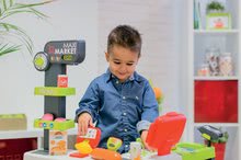 Domčeky pre bábiky sety - Set domček pre bábiku Large Doll's Play Center Natur D'Amour Baby Nurse Smoby a elektronický obchod Maxi Market s lekárskym vozíkom_23