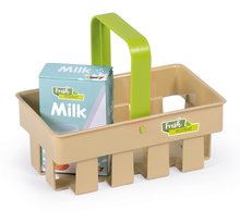 Trgovine za otroke - Trgovina Sadje-Zelenjava Organic Fresh Market Smoby z dozirnikom za kosmiče in elektronskim skenerjem ter 43 dodatki_0