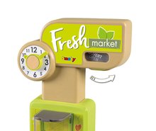 Obchody pro děti - Set obchod Ovoce-Zelenina Organic Fresh Market Smoby a vaflovač s mixérem a kávovarem_3