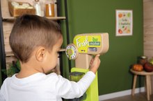 Trgovine za otroke - Trgovina Sadje-Zelenjava Organic Fresh Market Smoby z dozirnikom za kosmiče in elektronskim skenerjem ter 43 dodatki_9