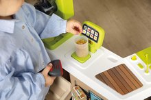 Trgovine za otroke - Trgovina Sadje-Zelenjava Organic Fresh Market Smoby z dozirnikom za kosmiče in elektronskim skenerjem ter 43 dodatki_17