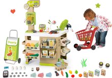 Läden für Kinder - Set-Shop Obst-Gemüse Bio-Frischmarkt Smoby mit Einkaufstasche und Einkaufswagen_39