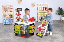 Kuchynky pre deti sety - Set kuchynka so zvukmi Cherry Kitchen Green Smoby s elektronickým supermarketom a nákupným vozíkom_0