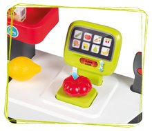 Spielküchensets - Set Restaurant mit Spielküche Food Corner Smoby doppelseitig und Lebensmittelladen und elektronische Registrierkasse_41