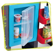 Obchody pro děti - Obchod se smíšeným zbožím Maxi Market Smoby s elektronickou pokladnou a skenerem chladničkou s 50 doplňky_3