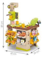 Kuhinje za otroke kompleti - Komplet elektronska kuhinja s pralnim strojem in likalno desko Tefal Cleaning Kitchen 360° Smoby in kavarna z espresso kavomatom in jedilni set_20