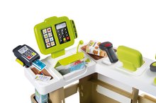 Kuhinje za otroke kompleti - Komplet elektronska kuhinja s pralnim strojem in likalno desko Tefal Cleaning Kitchen 360° Smoby in trgovina Bio Fresh Market z veterinarskim kovčkom_19