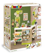 Kuhinje za otroke kompleti - Komplet elektronska kuhinja s pralnim strojem in likalno desko Tefal Cleaning Kitchen 360° Smoby in trgovina Bio Fresh Market z veterinarskim kovčkom_35