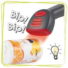 Spielküchensets - Set elektronische Küche mit Waschmaschine und Bügelbrett Tefal Cleaning Kitchen 360° Smoby und ein elektronisches Geschäft mit einem Einkaufswagen und Lebensmitteln SM311050-17_18