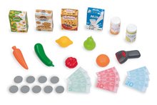 Kuchynky pre deti sety - Set kuchynka so zvukom Bon Appetit Kitchen Grey Smoby s obchodom s potravinami a elektronický skener_15