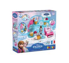 Bucătărie pentru copii seturi - Set bucătărie de jucărie Frozen Smoby cu sclipici şi gelaterie Frozen cu casă de marcat_7