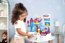 Trgovine za otroke - Sladoledarna Frozen Ice Cream Factory Smoby z blagajno in podajalcem sladoleda ter 21 dodatki_4