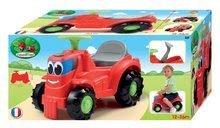 Babytaxiuri de la 12 luni - Babytaxiu traktor Écoiffier cu spaţiu pentru depozitare roşu de la 12 luni_2
