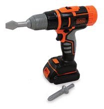 Play tools - Smoby Black+Decker Power Drill For Children mechanical, with accessories_0
