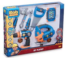 Narzędzia i sprzęty - Narzędzia warsztatowe Bob Budowniczy Smoby wiertarko-wkrętarką, wyrzynarką, telefonem komórkowym i 4 ręcznymi narzędziami_5