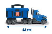Gradbeni stroji - Tovornjak Bob Two Tons Truck Smoby z zvokom in lučko in 60 dodatki 43*14*18 cm_1