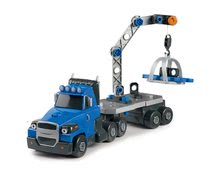 Gradbeni stroji - Tovornjak Bob Two Tons Truck Smoby z zvokom in lučko in 60 dodatki 43*14*18 cm_2